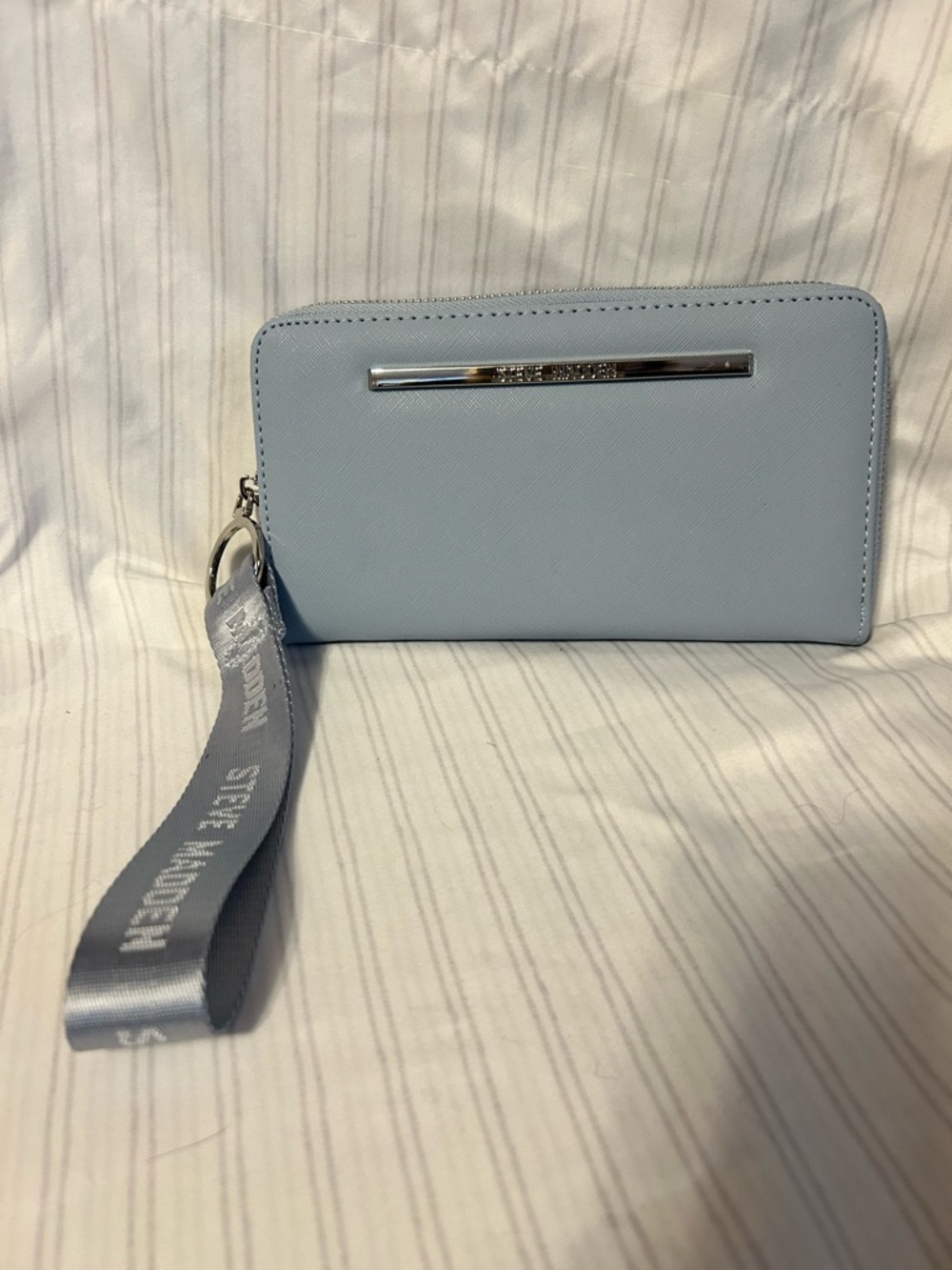 Steve Madden - Light Blue Wristlet Wallet